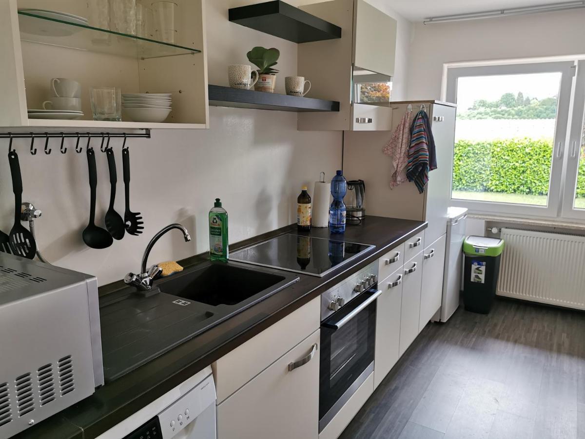Gemütliche 90 qm Wohnung in Saarburg, zentral gelegen, Garten mit Aussicht, separater Eingang Exterior foto